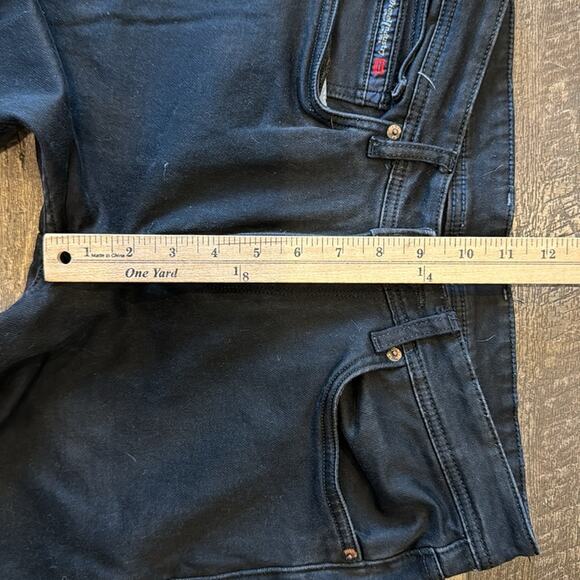 Diesel Men's Distressed Slim Fit Jean Black Size 34x26 - Picture 4 of 9